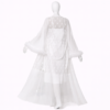 Ensemble Nuit Élégance Royale Satin & Voile Ensemble Nuit Élégance Royale Satin & Voile