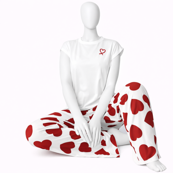 Ensemble Pyjama Love Rouge Passion Ensemble Pyjama Love Rouge Passion