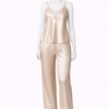 Ensemble Nuit Satin Champagne Élégance