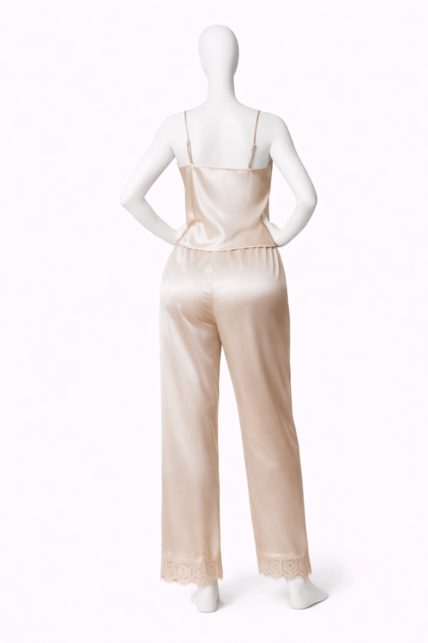 Ensemble Nuit Satin Champagne Élégance