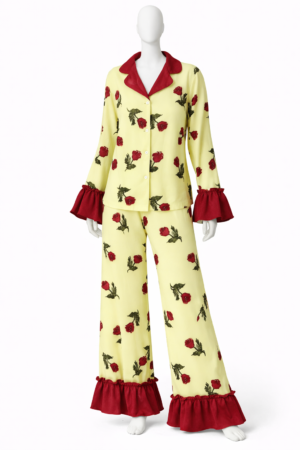 Ensemble Nuit Floral Soleil Élégant