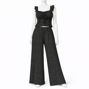 Ensemble Pyjama Noir Élégance Intemporelle