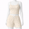 Ensemble Nuit Floral Crème – Douceur & Confort