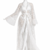 Kimono Nuit Blanc Royal – Élégance Divine