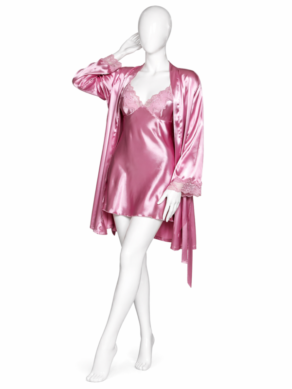 Ensemble Satin Rose – Douceur Élégante