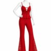 Ensemble Nuit Passion Rouge – Dentelle Élégante