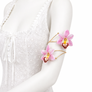 Bracelet Bras Orchidée Élégance