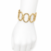 Bracelet Chaîne Ovale Luxe Doré