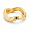 Bracelet Manchette Courbe Luxe Or