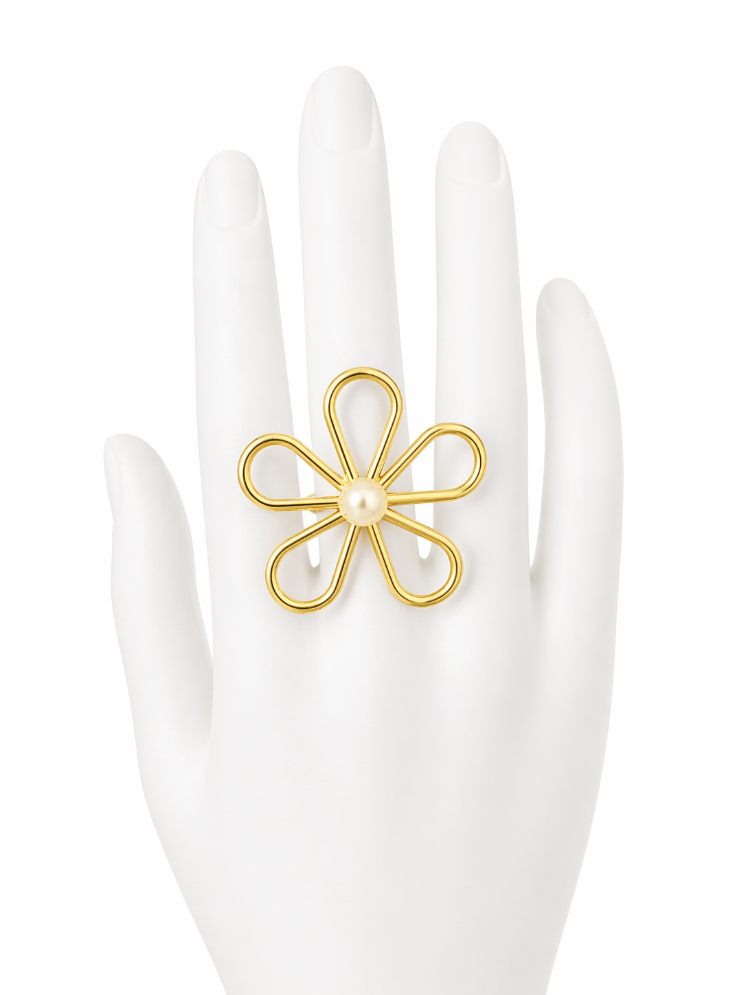 Bague Fleur Épure