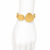 Bracelet Duo Disques Élégance Or