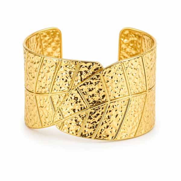 Bracelet Manchette Texture Royale