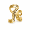 Bague Vague Sculptée Gold