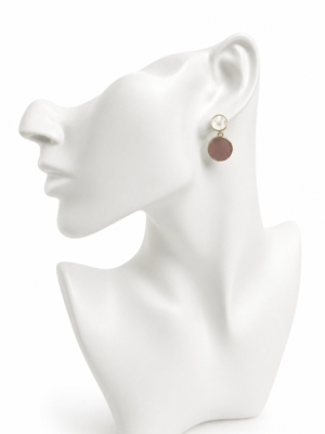 Boucles Duo Élégance Rose Nude