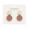 Boucles Duo Élégance Rose Nude
