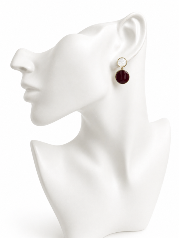 Boucles Duo Passion Rouge