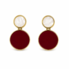 Boucles Duo Passion Rouge
