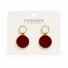 Boucles Duo Passion Rouge
