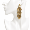 Boucles Cascade Royale Or