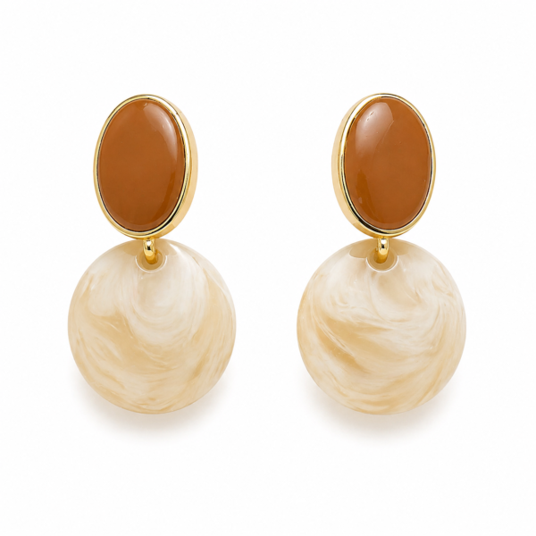 Boucles Douceur Marbrée Beige