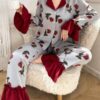 Ensemble Nuit Floral Nuage Élégant