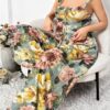 Ensemble Floral Élégance Douceur Luxe