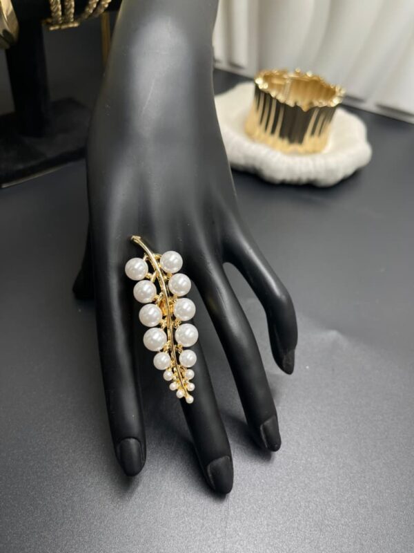 Bague Feuille Royale Perla