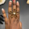 Bague Fleur Épure