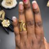 Bague Vague Sculptée Gold