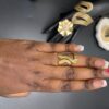 Bague Vague Sculptée Gold