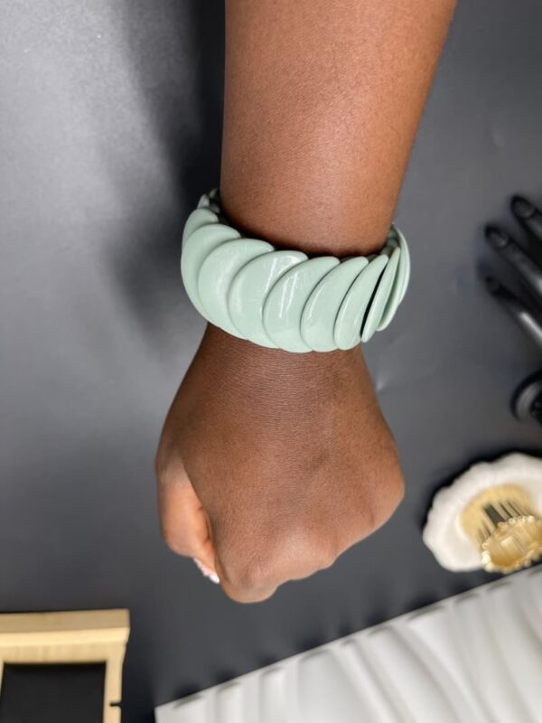 Bracelet Pastel Élégance Verte