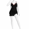 Nuisette Séduction Noire – Dentelle & Roses Rouges