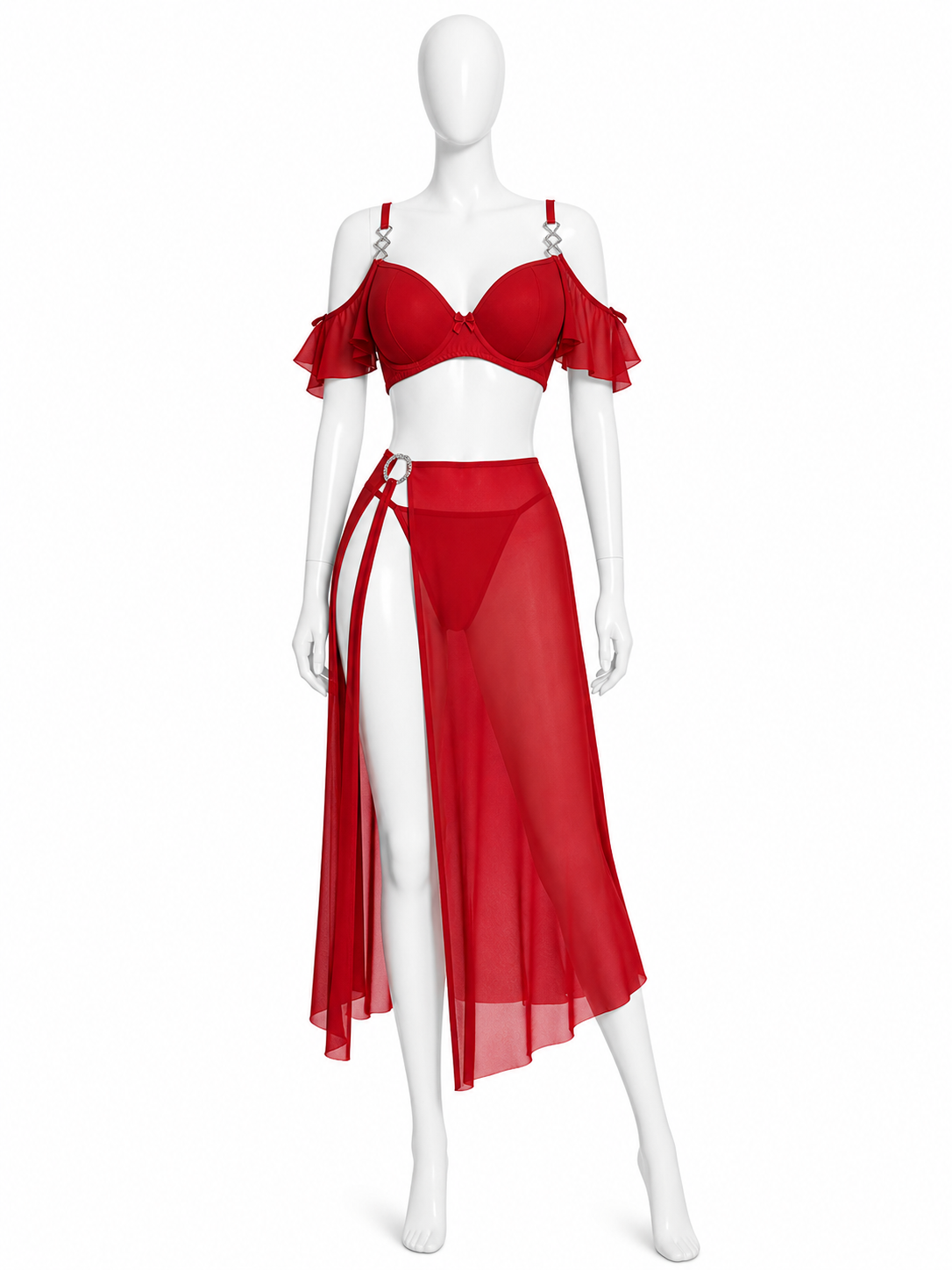 Ensemble Rouge Passion Élégance