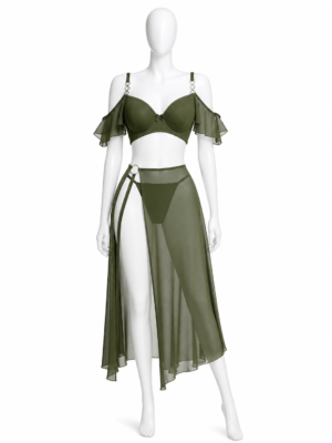 Ensemble Khaki Glamour