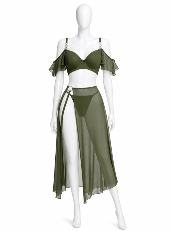 Ensemble Khaki Glamour