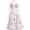 Robe Lavande Floral Princess