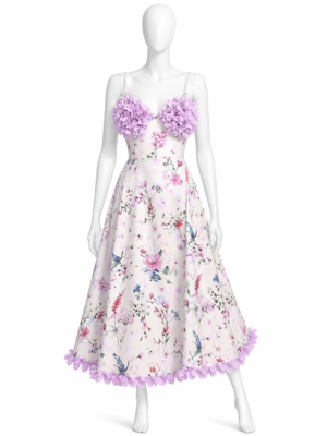 Robe Lavande Floral Princess