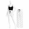 Pyjama Black Love 3 Pièces