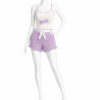 Pyjama Lavender Cherry 2 Pièces