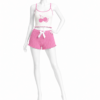 Pyjama Pink Cherry Love