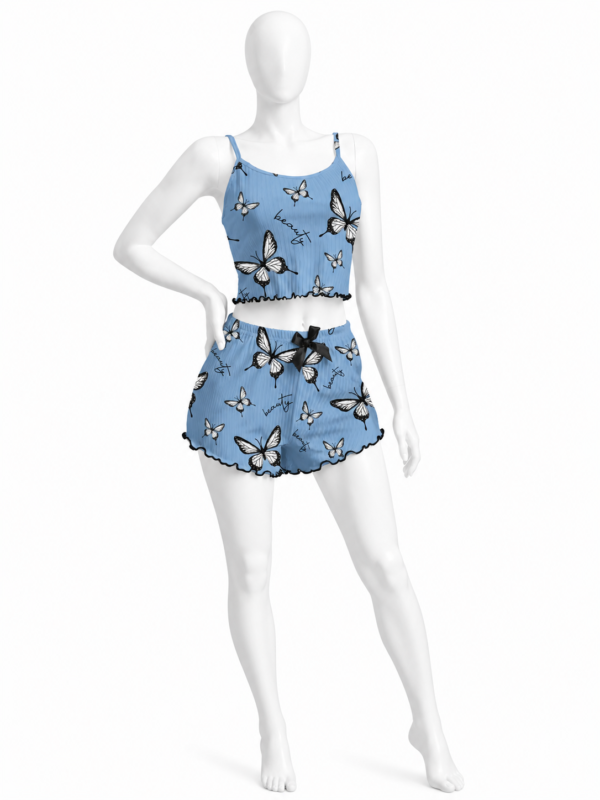 Pyjama Papillon Bleu Ciel