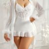 Ensemble White Lace Élégance