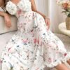 Robe Blanche Floral Dream Robe Blanche Floral Dream