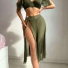 Ensemble Khaki Glamour