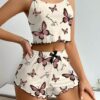 Ensemble Butterfly Beauty Blanc