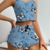 Pyjama Papillon Bleu Ciel
