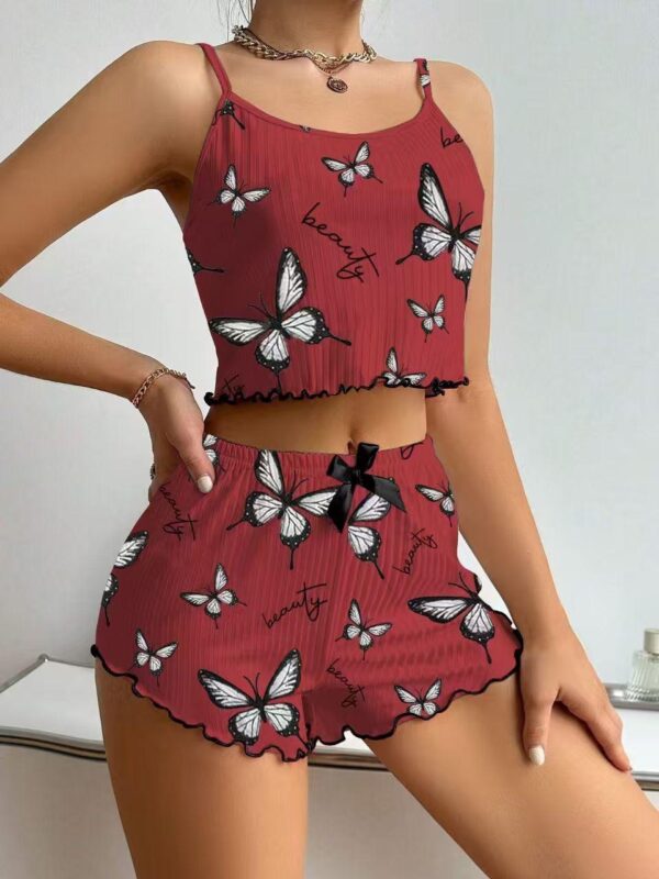 Pyjama Papillon Rouge Passion