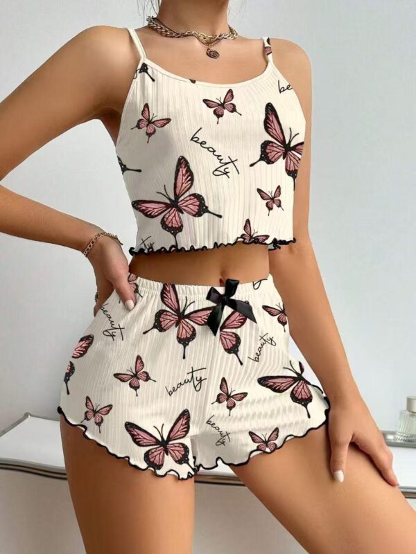 Ensemble Butterfly Beauty Blanc
