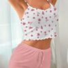 Pyjama Floral Rose Douceur Pyjama Floral Rose Douceur