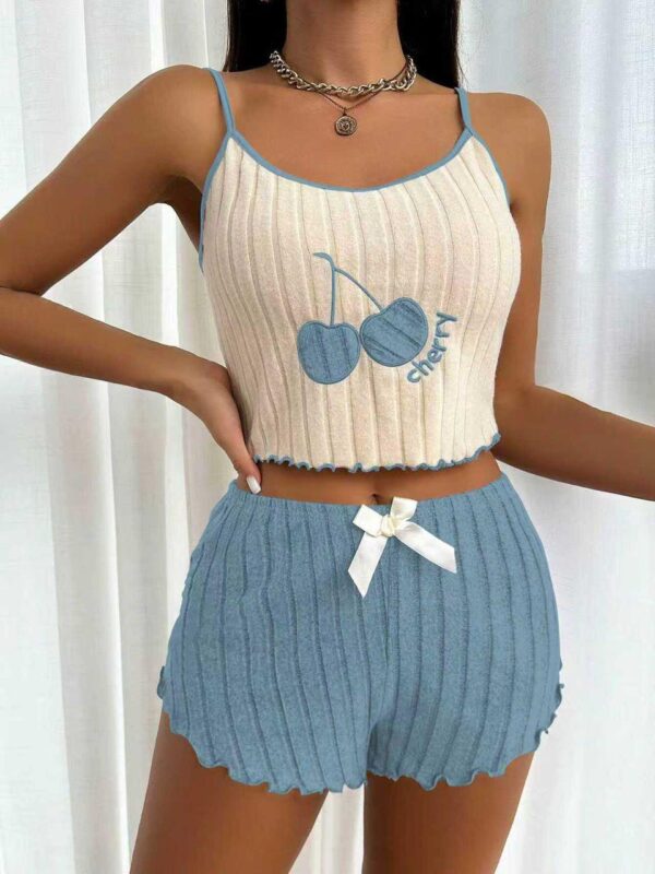 Pyjama Blue Cherry Dream